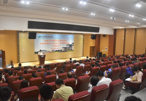 玉林市中西医结合骨科医院中医药特色人才培养工程专题培训班在我校举办
