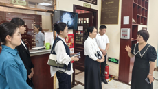 公共卫生与管理学院陈晓丽带队开展访企拓岗促就业专项行动