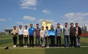 我院参加bat365在线官网平台2021年教职工登山健步走活动