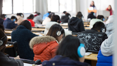 我校顺利开展2017年12月全国大学英语等级考试