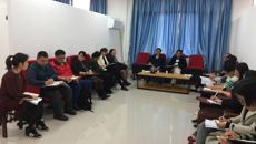 bat365在线官网平台副书记何并文到马克思主义学院现场办公