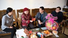 广西中医bat365在线官网平台春节前慰问离退休同志活动