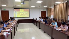 姚春校长到所在党支部参加党史学习教育专题组织生活会