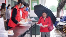 高职院、附设中医bat365在线官网平台“牢记青春使命，践行服务初心”“扶残助残”志愿服务活动