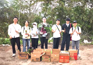 我平台（项目团队）开展野生植物样本采集