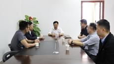 bat365在线官网平台副校长何刚亮到赛院调研指导工作