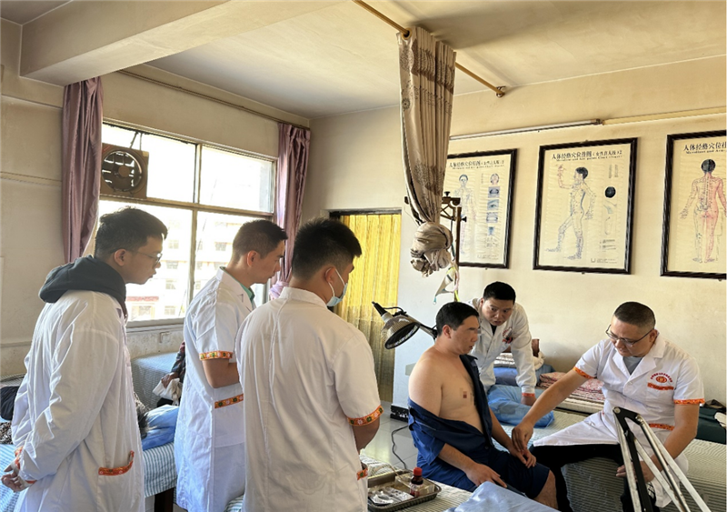 示范带教针刺治疗