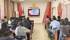 附属国际壮医医院党委书记秦祖杰以专题党课形式传达全国两会精神