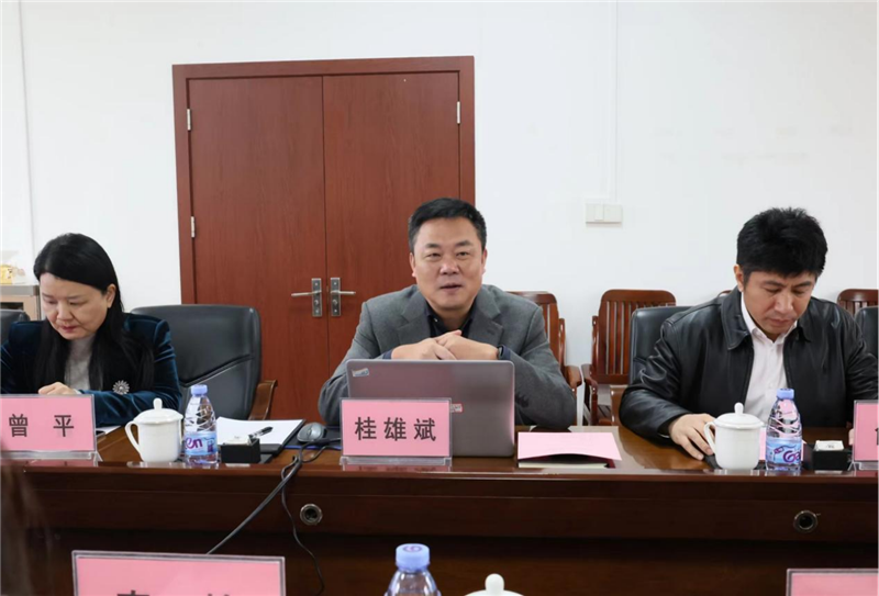 医院党委书记桂雄斌讲话
