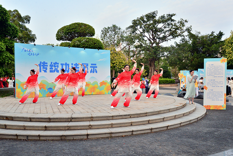 中医药传统功法展示