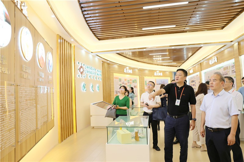 参观院史馆