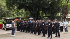 保卫处开展防汛应急和电动自行车自燃处置专项安全演练活动