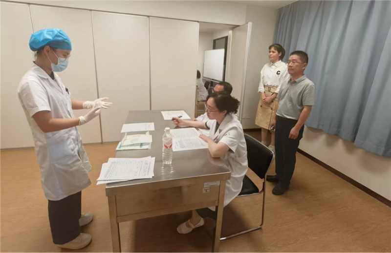 技能考核现场