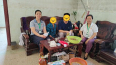 第二附属医院开展暑期家庭经济困难学生家访活动