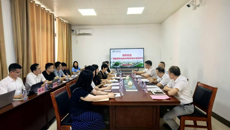 广西经贸职业技术学院财务处一行到我校交流座谈